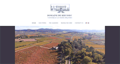 Desktop Screenshot of domaine-de-rieussec.com